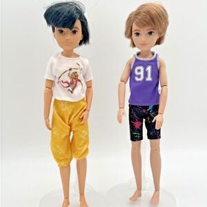 Mattel Creatable World Dolls Lot of 2 2018 Gender Neutral DC-619 DC-073